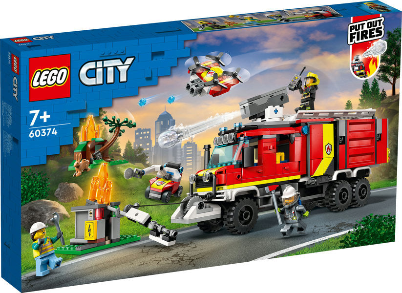 LEGO City Brandvæsnets kommandovogn