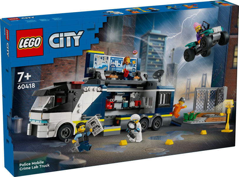 Lego City Politiets mobile kriminel Laboratorie Truck