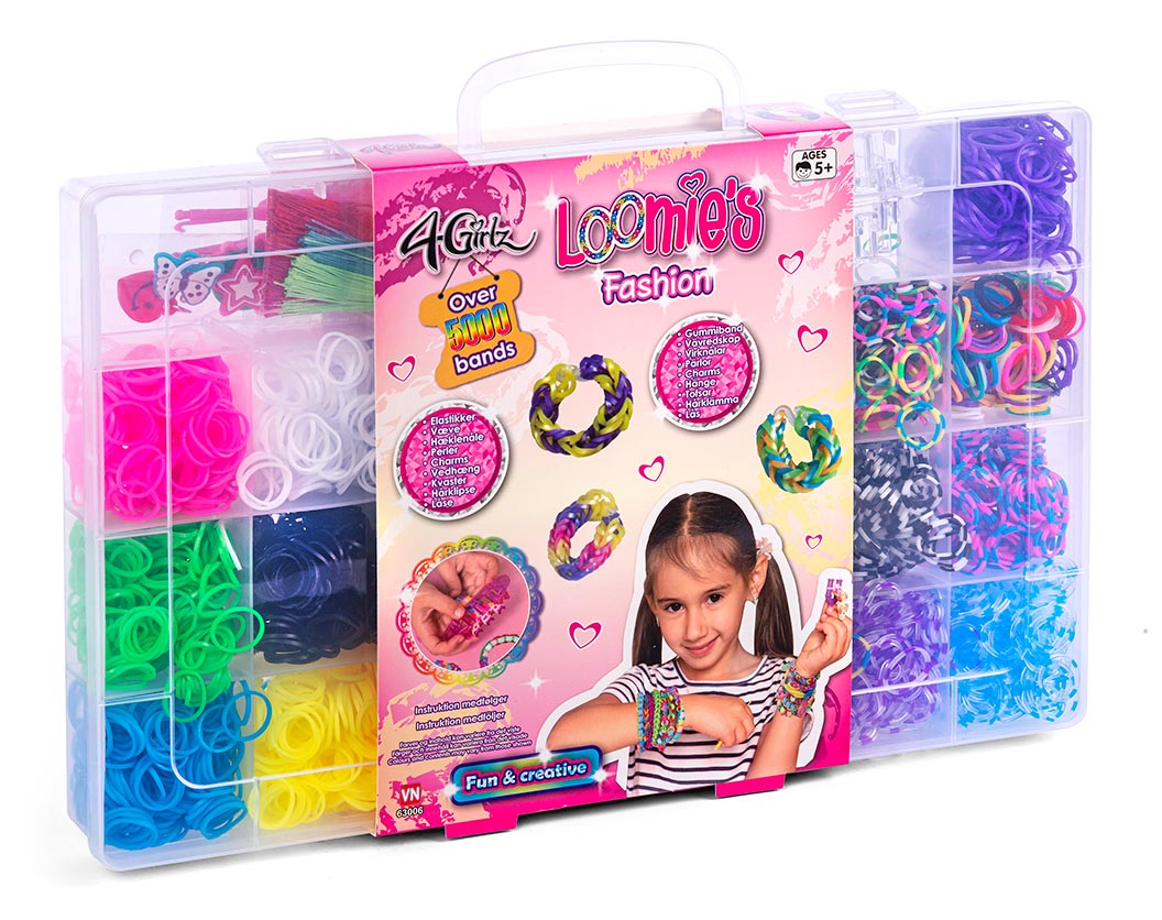 4-GIRLZ 5000+ Loombands