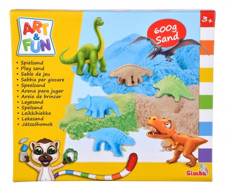 Art & Fun Legesand Med Dinosaur