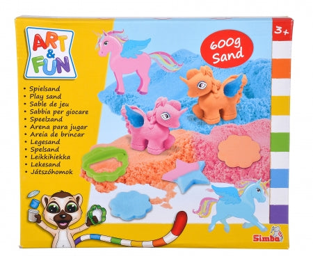 Art & Fun Legesand Med Enhjørning Fra Simba